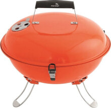 Easy Camp Grill turystyczny Węglowy Adventure 36 cm x 36 cm pomarańczowy