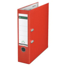 Школьные файлы и папки Leitz 180° Lever Arch File Plastic папка-регистратор A4 Красный 10105020