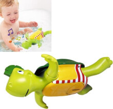 Игрушки для ванной для детей до 3 лет tOMY THE SINGING TURTLE - E2712