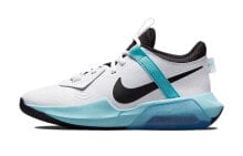 Nike Air Zoom Crossover 减震 高帮 复古篮球鞋 GS 白蓝 / Кроссовки Nike Air Zoom Crossover GS DC5216-101