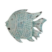 Wall Decoration Home ESPRIT Fish Mediterranean 61 x 11 x 51 cm