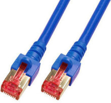 Кабели и разъемы для аудио- и видеотехники eFB Elektronik 2m Cat6 S/FTP сетевой кабель Синий K5513.2