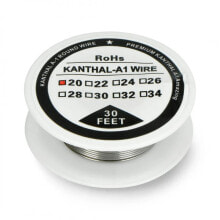 Kanthal A1 resistance wire 0,81mm 2,85Ω/m - 9,1m