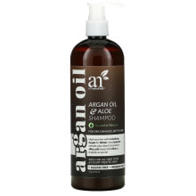 Artnaturals Argan Oil & Aloe Shampoo Шампунь с аргановым маслом и алоэ вера для сухих, ломких и поврежденных волос  473 мл