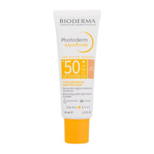 BIODERMA Photoderm Aquafluid Tinted SPF50+ 40 ml sonnenschutz fürs gesicht wasserfest unisex