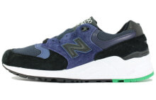 J.Crew x New Balance NB 999 美产 低帮 跑步鞋 男女同款 黑蓝 / Кроссовки New Balance M999JCW J.Crew x New Balance NB 999