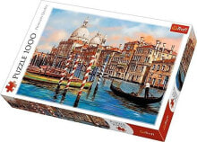 Купить пазлы для детей Trefl: Trefl Puzzle 1000 elementów - Popołudnie w Wenecji - Canal Grande (GXP-645605)