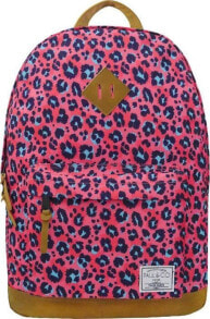Детские рюкзаки и ранцы для школы для девочек Рюкзак для девочки Paul &  Co .  Емкость 27 л. Светоотражатели. Розовый.