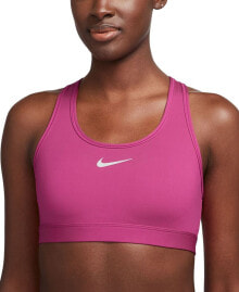Nike women's Swoosh Padded Medium-Impact Sports Bra