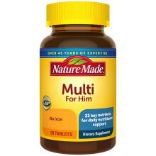Витаминно-минеральные комплексы nature Made мультивитаминно-минеральный комплекс для мужчин 90 таблеток