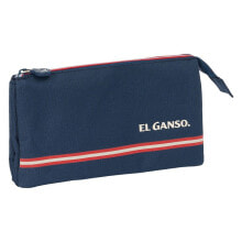 SAFTA Triple El Ganso Classic Pencil Case