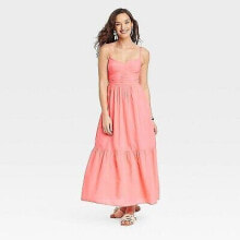 Women's Maxi Sundress - Universal Thread Coral Pink S