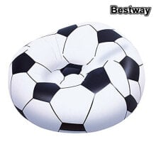 Inflatable Puff Bestway Multicolour 114 x 112 x 71 cm Football