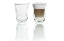 Бокалы и стаканы deLonghi 5513214611 кофейный стакан Прозрачный 2 шт 220 ml