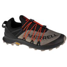 Мужская спортивная обувь для треккинга Мужские кроссовки спортивные треккинговые серые  текстильные низкие демисезонные Merrell Long Sky сшитые M J002581