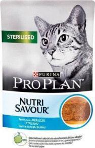 Купить влажные корма для кошек Nestle: Nestle PRO PLAN KOT sasz.85g STERILISED DORSZ