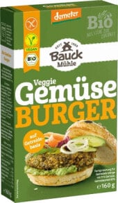 Fertigmischung Veggie Gemüse Burger, vegan, 160 g