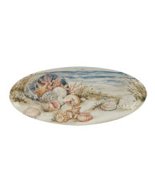 Certified International coastal Landscape Fish Platter