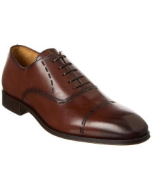 Купить мужские туфли Antonio Maurizi: Antonio Maurizi Cap Toe Leather Oxford Men's Brown 44