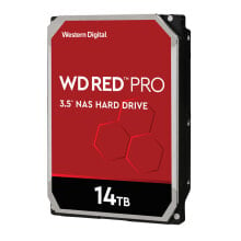 Внутренние жесткие диски (HDD) внутренний жесткий диск Western Digital Red Pro 3.5" 14000 GB Serial ATA III WD141KFGX