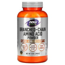 Аминокислоты NOW Foods, Sports, Branched-Chain Amino Acid Powder, 12 oz (340 g)