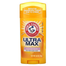 UltraMax, Solid Antiperspirant Deodorant, Powder Fresh, 1 oz (28 g)