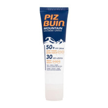 PIZ BUIN Mountain Sun Cream + Lipstick SPF30 20 ml sonnenschutz fürs gesicht unisex