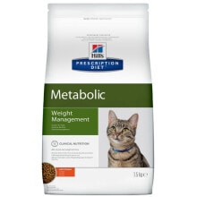 Сухие корма для кошек Сухой корм для кошек Hill's Prescription Diet Metabolic Weight Management способствует снижению и контролю веса, диетический, с курицей 1,5 кг