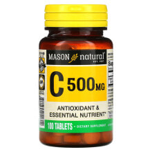 Витамин С Масон Натурал, витамин C, 500 мг, 100 таблеток