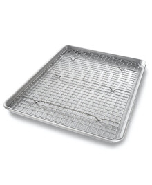 Stainless Steel Sheet and Baking Rack Set