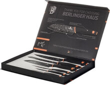 Посуда и принадлежности для готовки berlinger Haus 6 Piece Knife Set Black Granite Diamond - BH / 2111