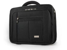 Сумки для ноутбуков Natec Genesis Boxer сумка для ноутбука 43,9 cm (17.3") Портфель Черный NTO-0393