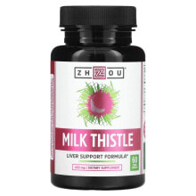 Milk Thistle, Liver Support Formula, 450 mg, 60 Veggie Capsules