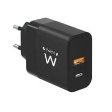 Wall Charger Ewent EW1327 Black 45 W