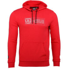 Puma Mapf1 Logo Pullover Hoodie Mens Red Casual Outerwear 53511806 купить в интернет-магазине