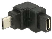 DeLOCK USB2.0Micro-B/USB2.0Micro-B Черный 65669