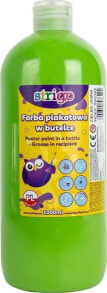 Strigo Farba plakatowa STRIGO w butelce, 1000 ml jasnozielona