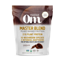 Грибы oM  Organic Master Blend Plant-Based Protein   Creamy Chocolate -- 19.57 oz