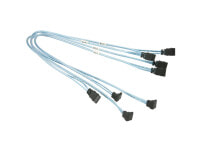 Cables and wires for construction supermicro CBL-0316L - SATA I - Black - Blue - Straight