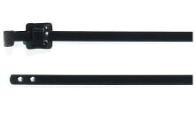 Изделия для изоляции, крепления и маркировки Hellermann Tyton MLT16SSC5 стяжка для кабелей Разъемная кабельная стяжка Полиэстер, Нержавеющая сталь Черный 100 шт 111-91161