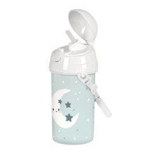 Поильники для малышей бутылка с водой Safta Luna Серый PVC (500 ml)