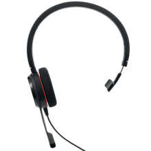 Черные наушники Jabra EVOLVE 20 MS Mono для офиса и колл-центра - Black купить онлайн