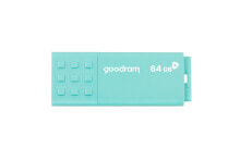 Goodram UME3 USB флеш накопитель 64 GB USB тип-A 3.2 Gen 1 (3.1 Gen 1) Бирюзовый UME3-0640CRR11