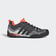 Мужская спортивная обувь для треккинга мужские кроссовки спортивные треккинговые серые текстильные низкие демисезонные  Adidas Terrex Swift Solo M S29255 shoes