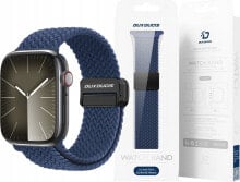 Dux Ducis DUX DUCIS pasek MIXTURE PRO pleciony do Apple Watch 42 / 44 / 45 / 49 mm niebieski