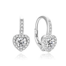 Женские серьги Romantic earrings in the shape of hearts AGUC1299DL