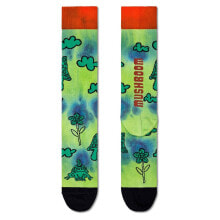 HAPPY SOCKS Make Room For Shroom Crew Socks