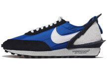 Nike Daybreak 复古百搭 华夫休闲 低帮 跑步鞋 男女同款 蓝白 / Кроссовки Nike Daybreak BV4594-400