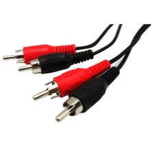 EUROCONNEX 2 RCA To Male Male cable 2.5 m