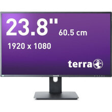 Купить мониторы Terra: TERRA LCD/LED 2456W PV V3 schwarz DP, HDMI GREENLINE PLUS - Flat Screen - 60.5 cm